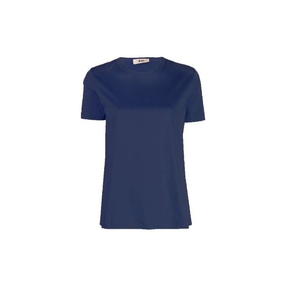 Herno Tops - Herno Blue Cotton Women's T-Shirt